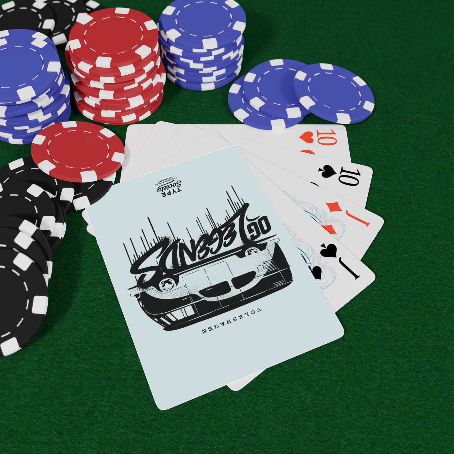 OG VW Legends - Poker Playing Cards