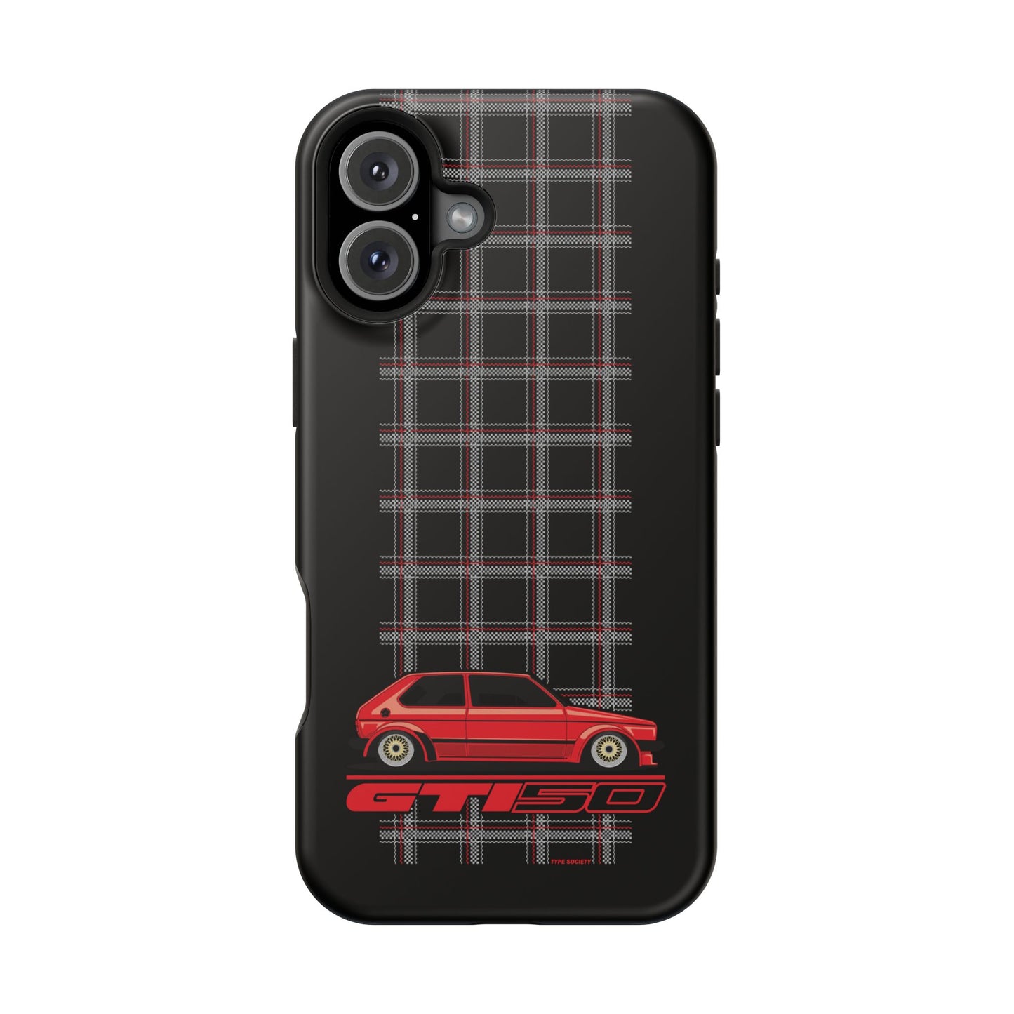 Golf GTI 50th Anniversary Phone Case — Magnetic Impact-Resistant Case