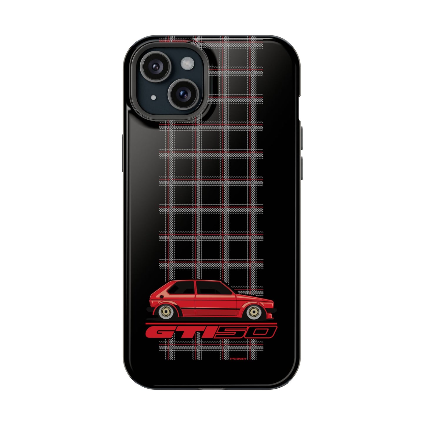 Golf GTI 50th Anniversary Phone Case — Magnetic Impact-Resistant Case