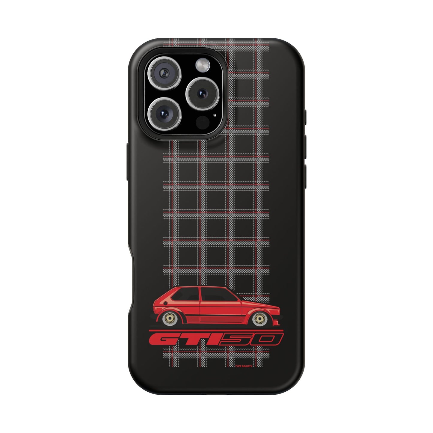 Golf GTI 50th Anniversary Phone Case — Magnetic Impact-Resistant Case