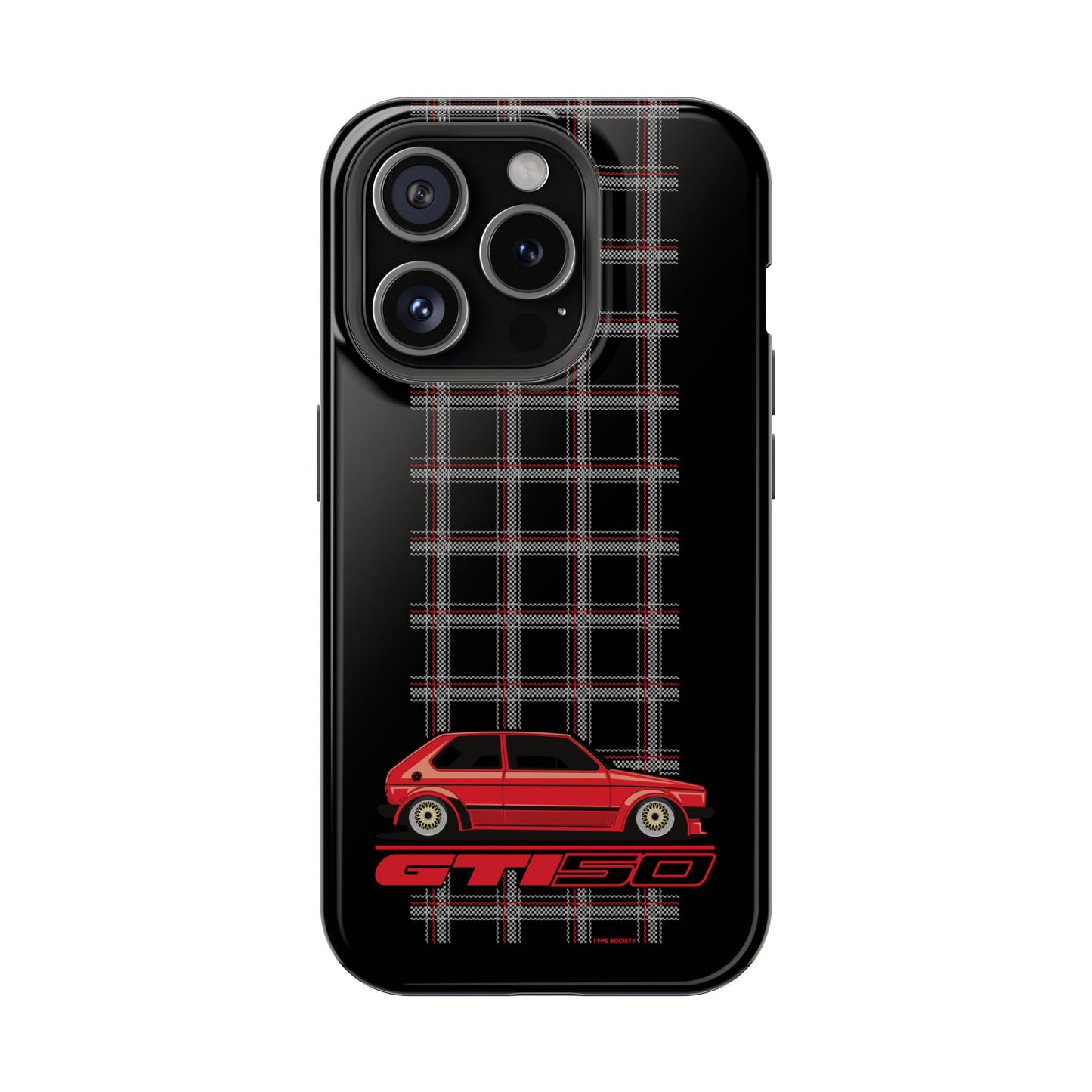 Golf GTI 50th Anniversary Phone Case — Magnetic Impact-Resistant Case