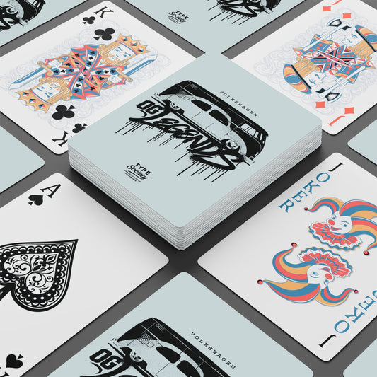 OG VW Legends - Poker Playing Cards