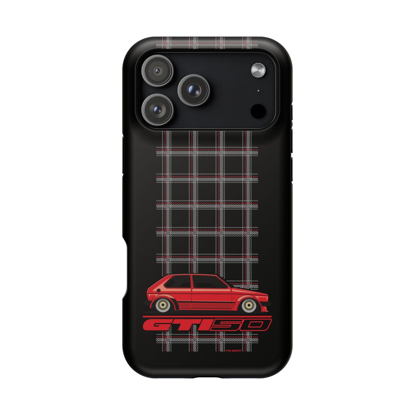 Golf GTI 50th Anniversary Phone Case — Magnetic Impact-Resistant Case