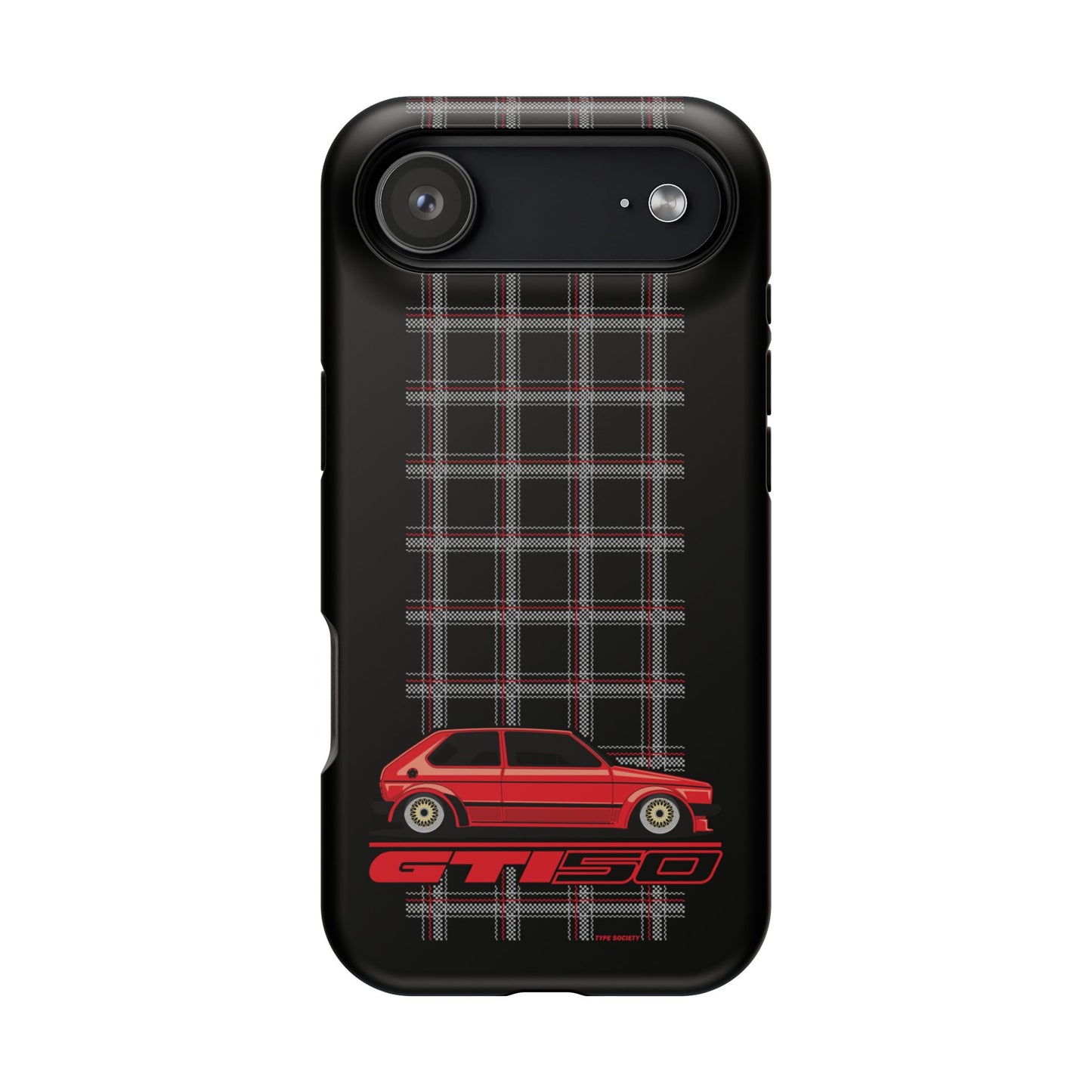 Golf GTI 50th Anniversary Phone Case — Magnetic Impact-Resistant Case