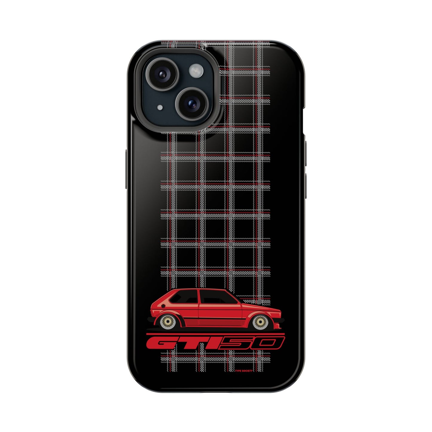 Golf GTI 50th Anniversary Phone Case — Magnetic Impact-Resistant Case
