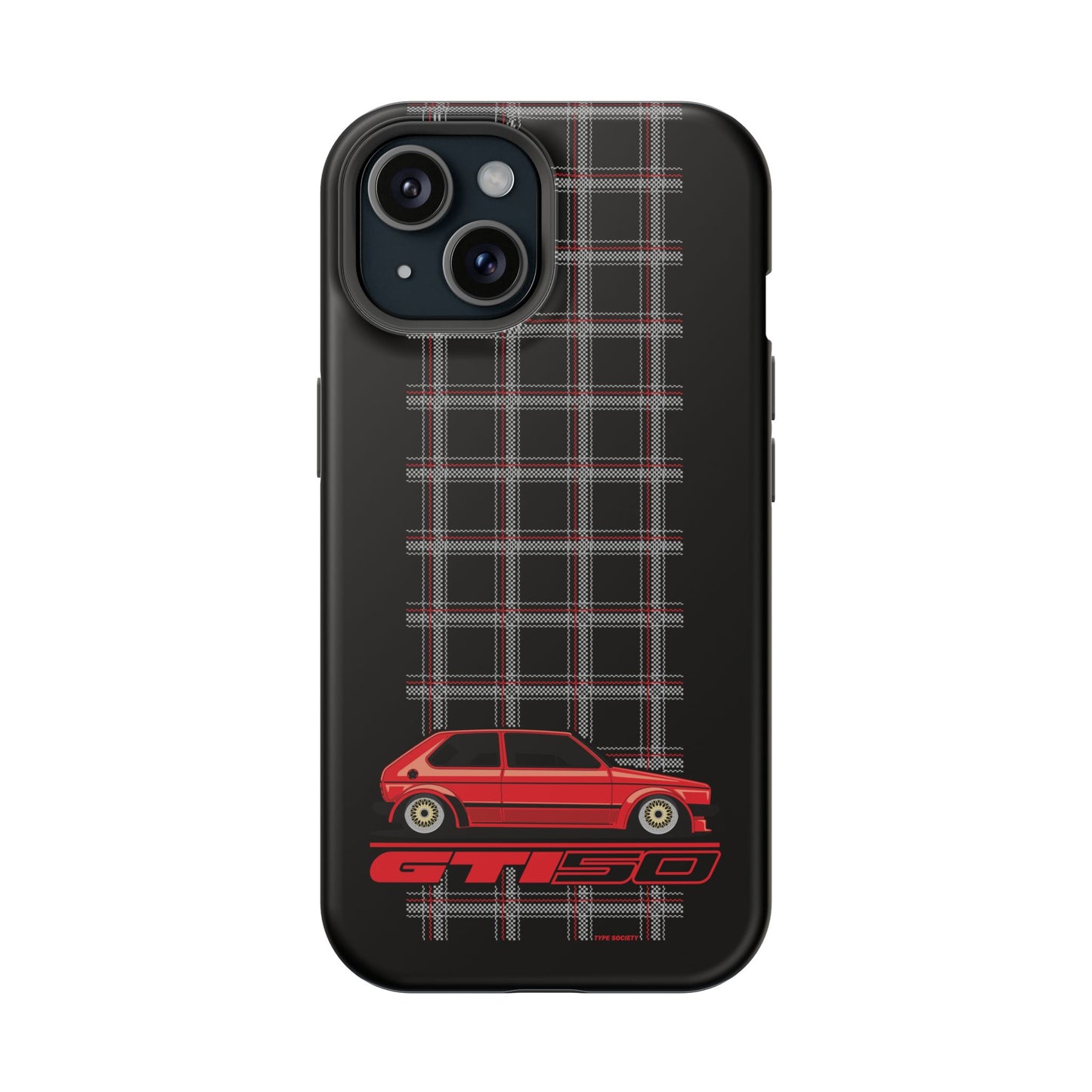 Golf GTI 50th Anniversary Phone Case — Magnetic Impact-Resistant Case