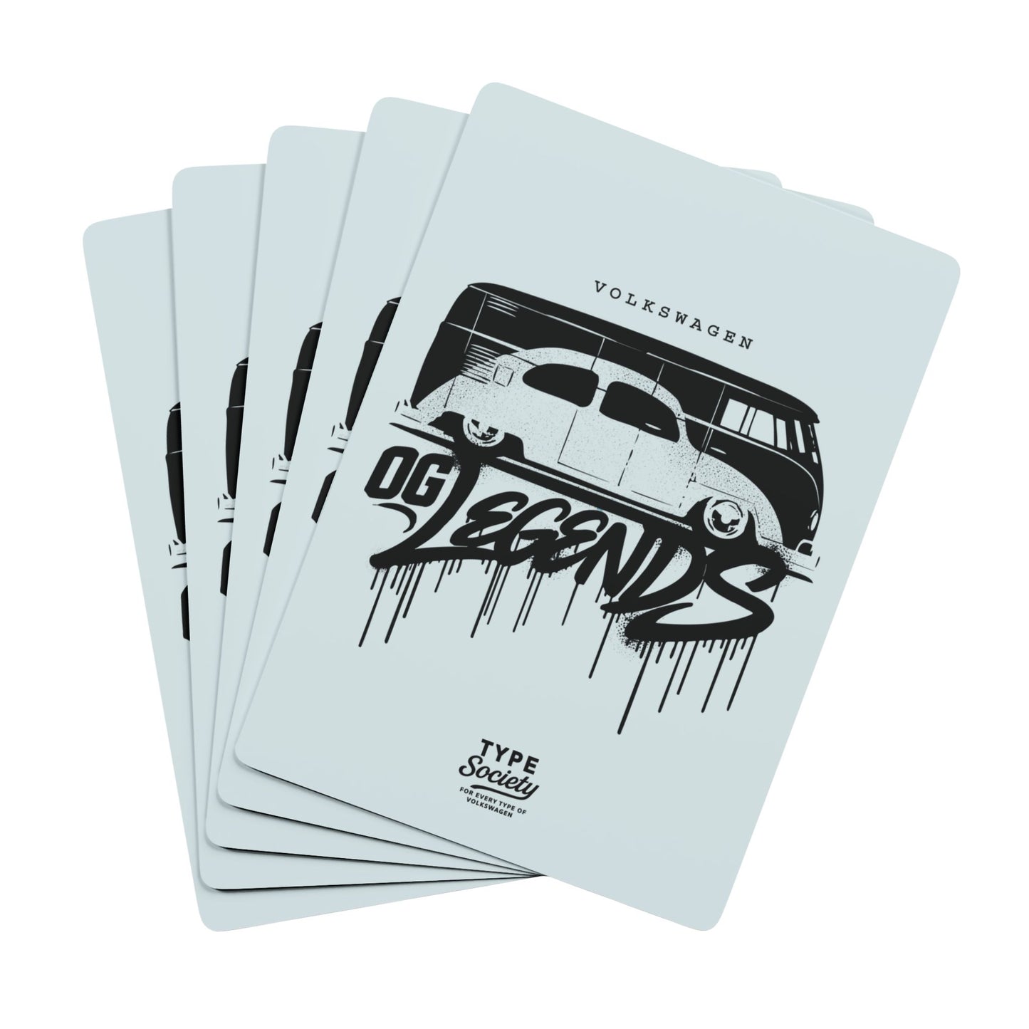 OG VW Legends - Poker Playing Cards