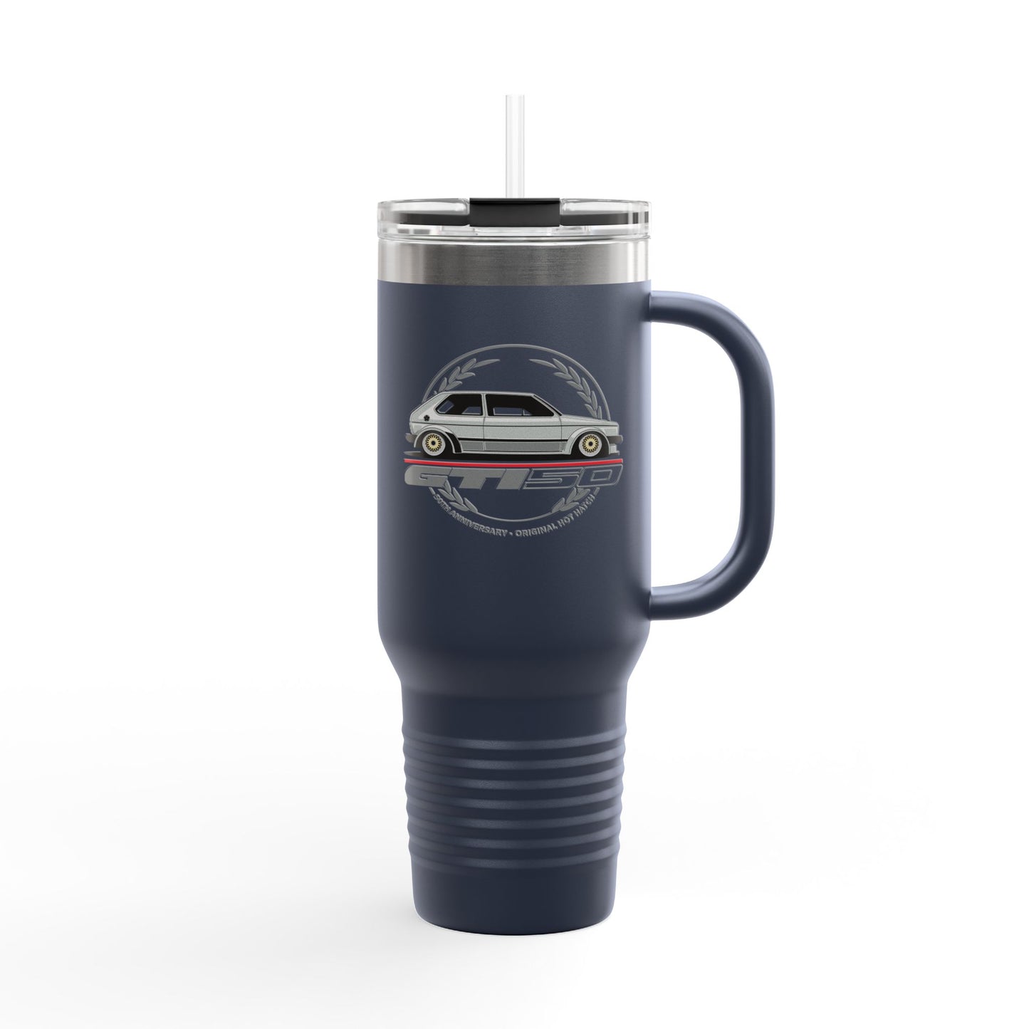 Golf GTI 50th Anniversary 40oz Insulated Travel Mug