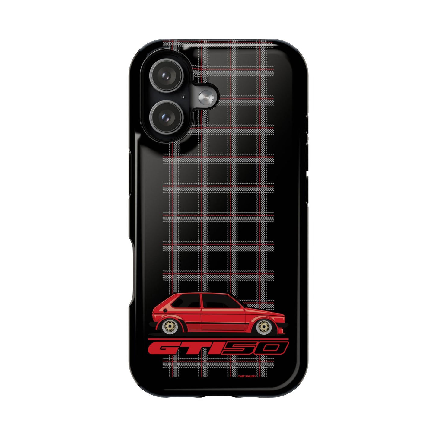 Golf GTI 50th Anniversary Phone Case — Magnetic Impact-Resistant Case
