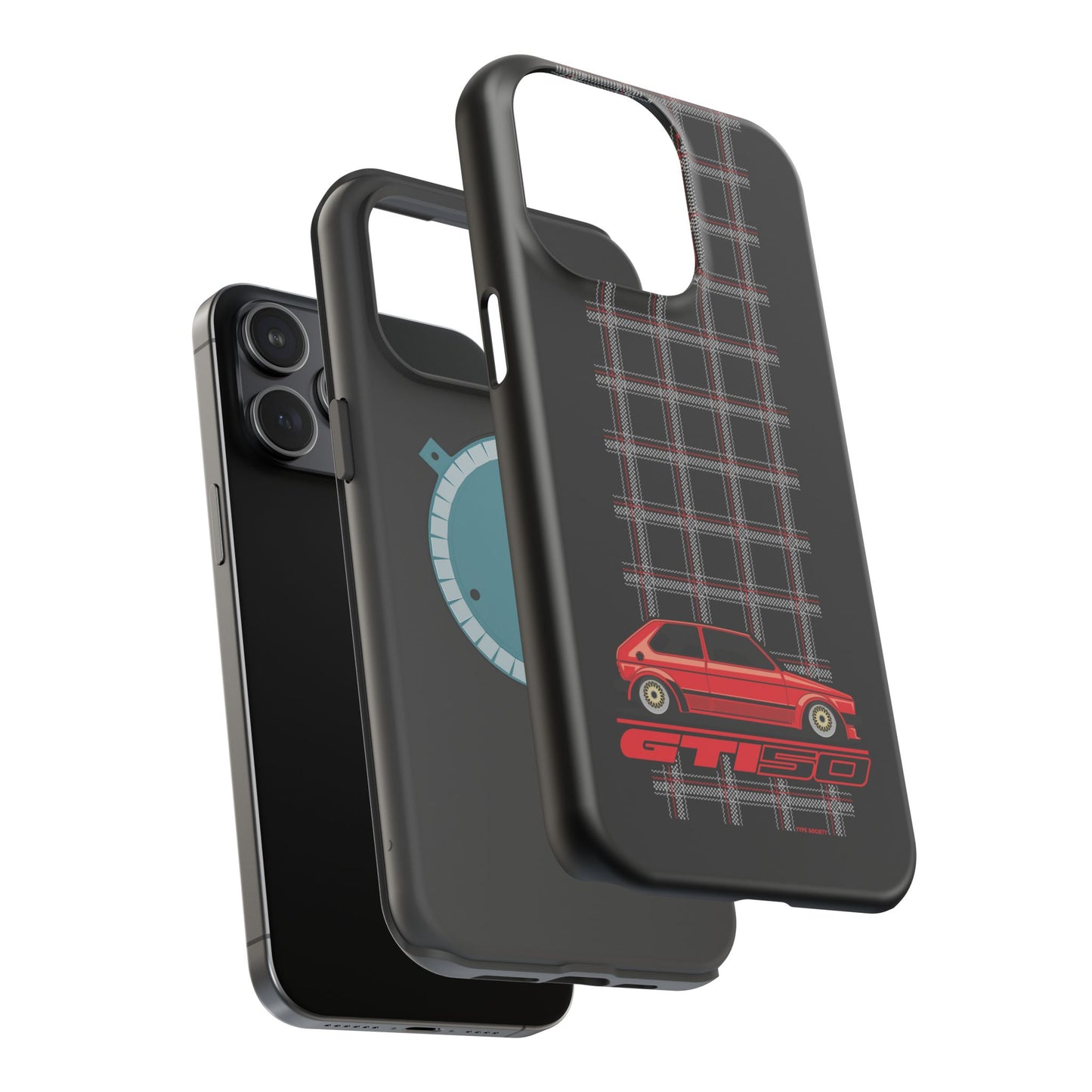 Golf GTI 50th Anniversary Phone Case — Magnetic Impact-Resistant Case