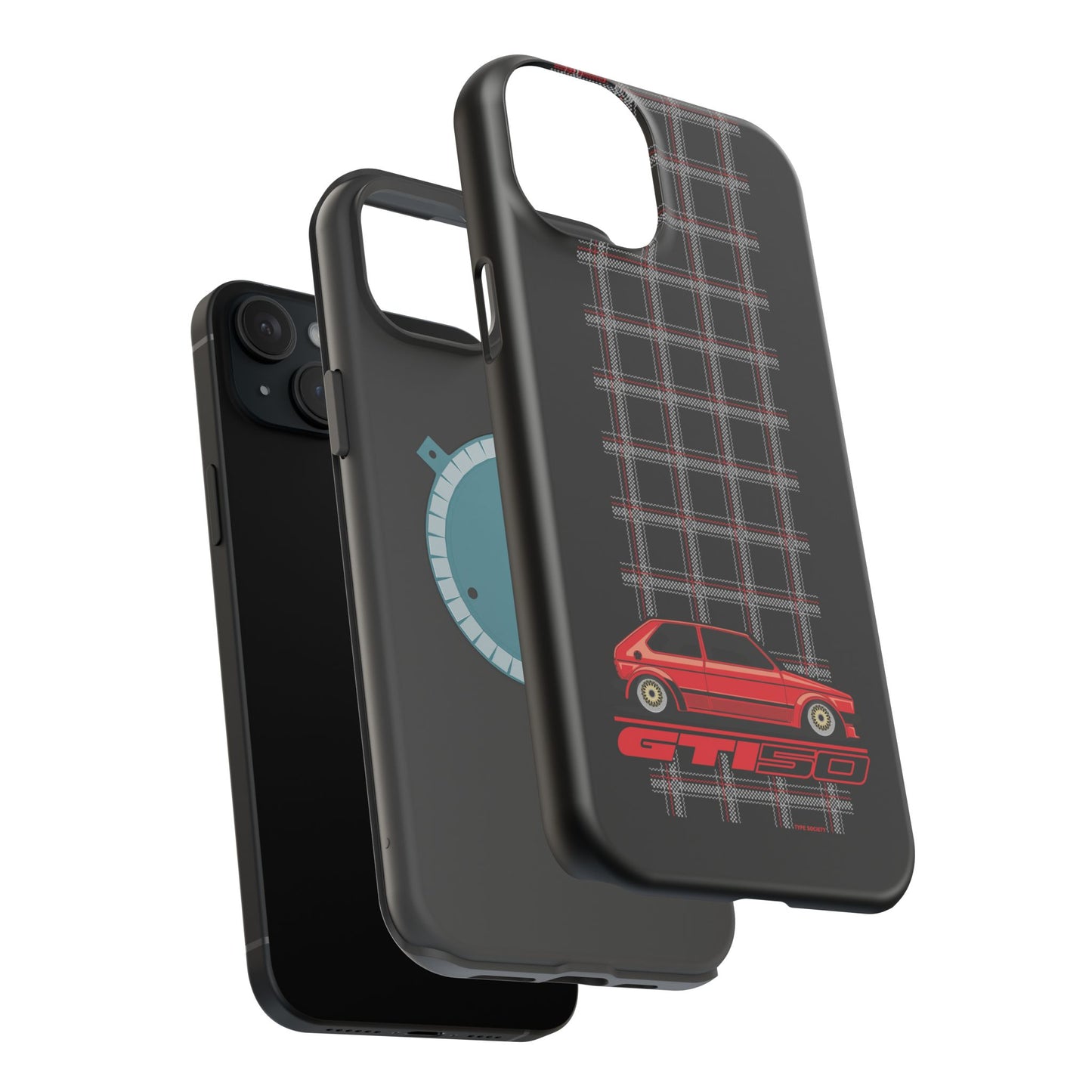 Golf GTI 50th Anniversary Phone Case — Magnetic Impact-Resistant Case