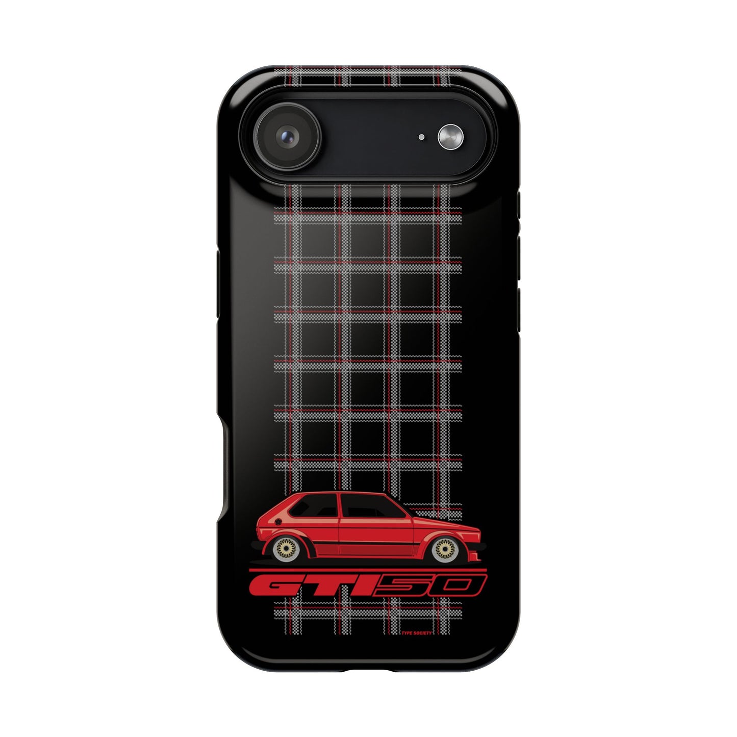 Golf GTI 50th Anniversary Phone Case — Magnetic Impact-Resistant Case