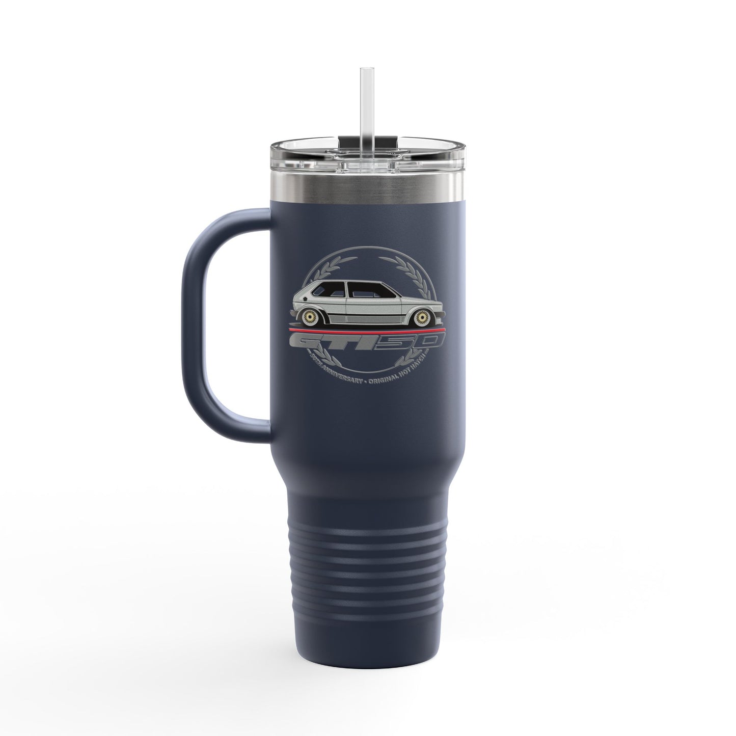 Golf GTI 50th Anniversary 40oz Insulated Travel Mug