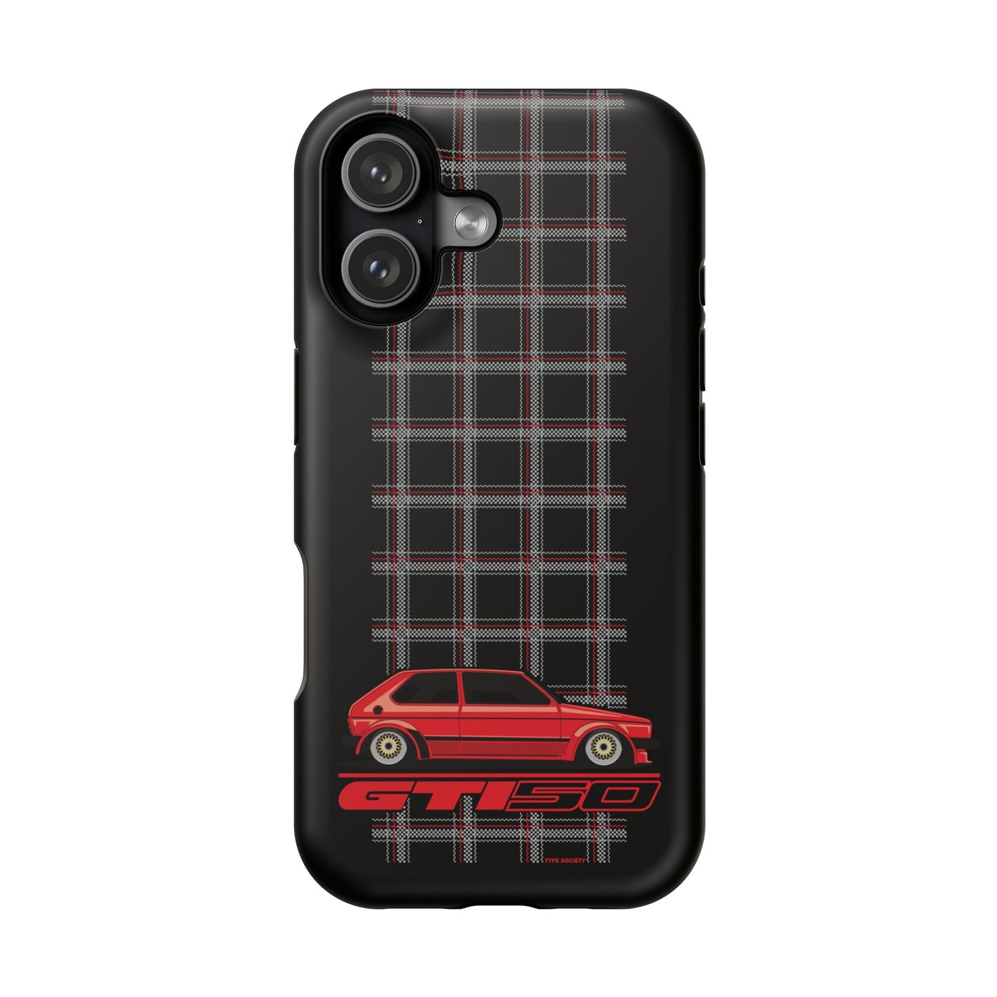 Golf GTI 50th Anniversary Phone Case — Magnetic Impact-Resistant Case