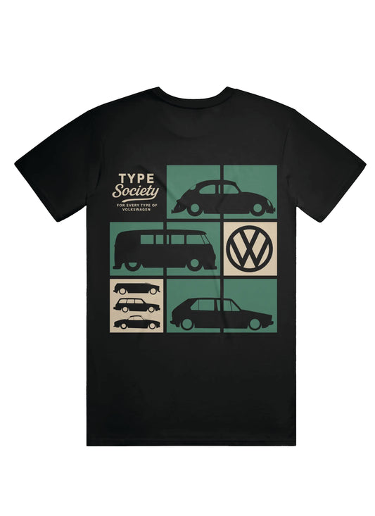 VW Squares - Drop shoulder - Premium