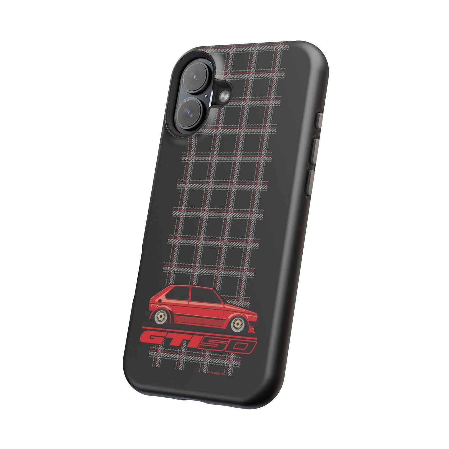 Golf GTI 50th Anniversary Phone Case — Magnetic Impact-Resistant Case