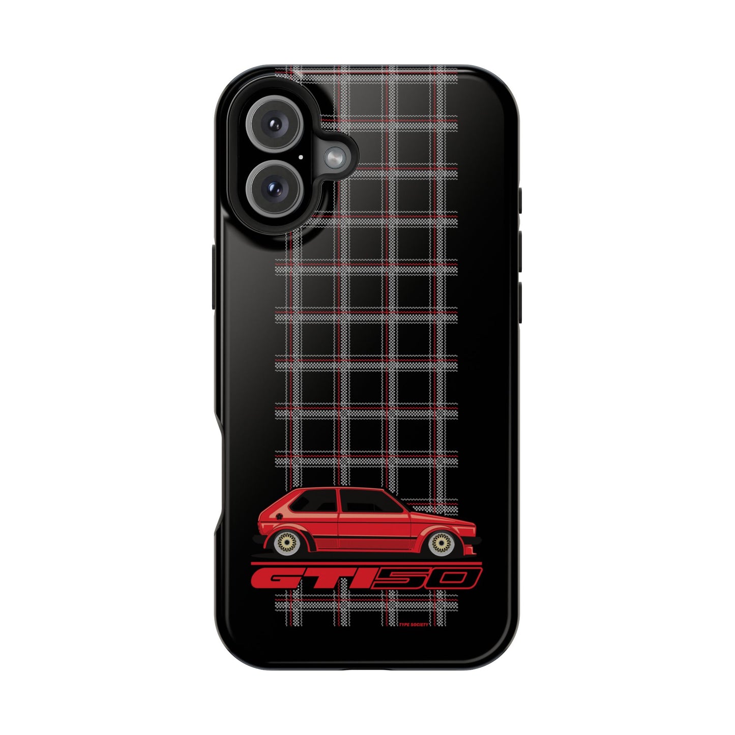 Golf GTI 50th Anniversary Phone Case — Magnetic Impact-Resistant Case