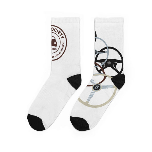 Steering Wheel — Crew Socks