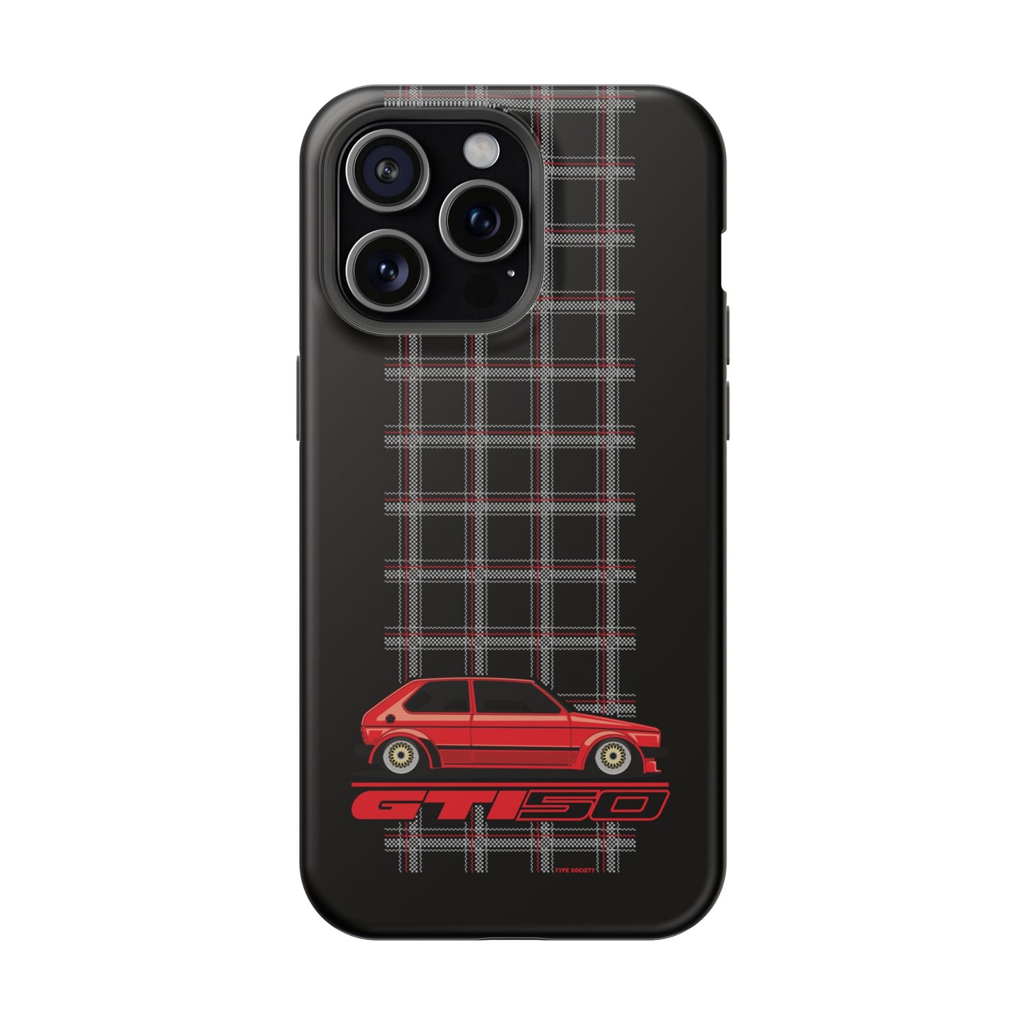 Golf GTI 50th Anniversary Phone Case — Magnetic Impact-Resistant Case