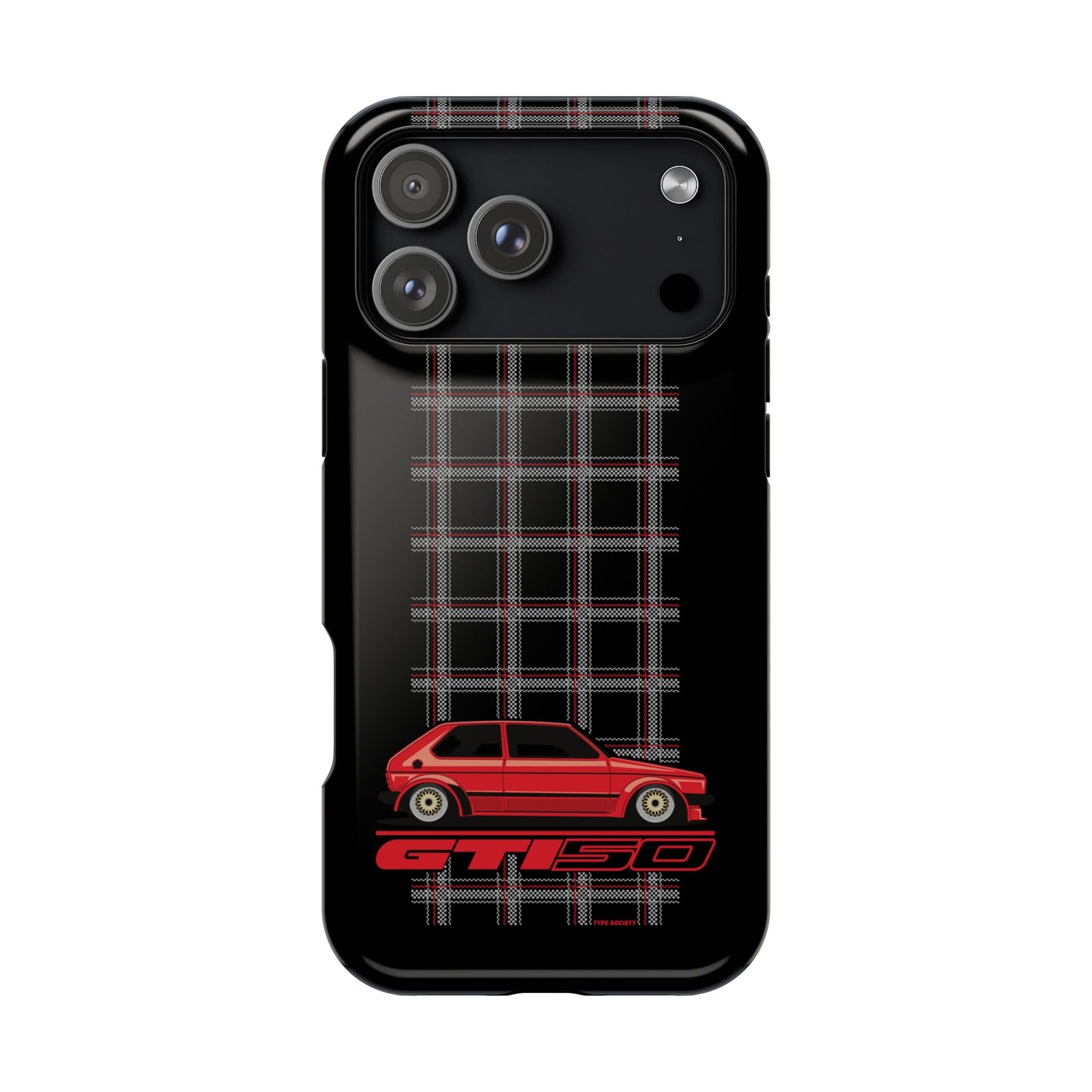 Golf GTI 50th Anniversary Phone Case — Magnetic Impact-Resistant Case
