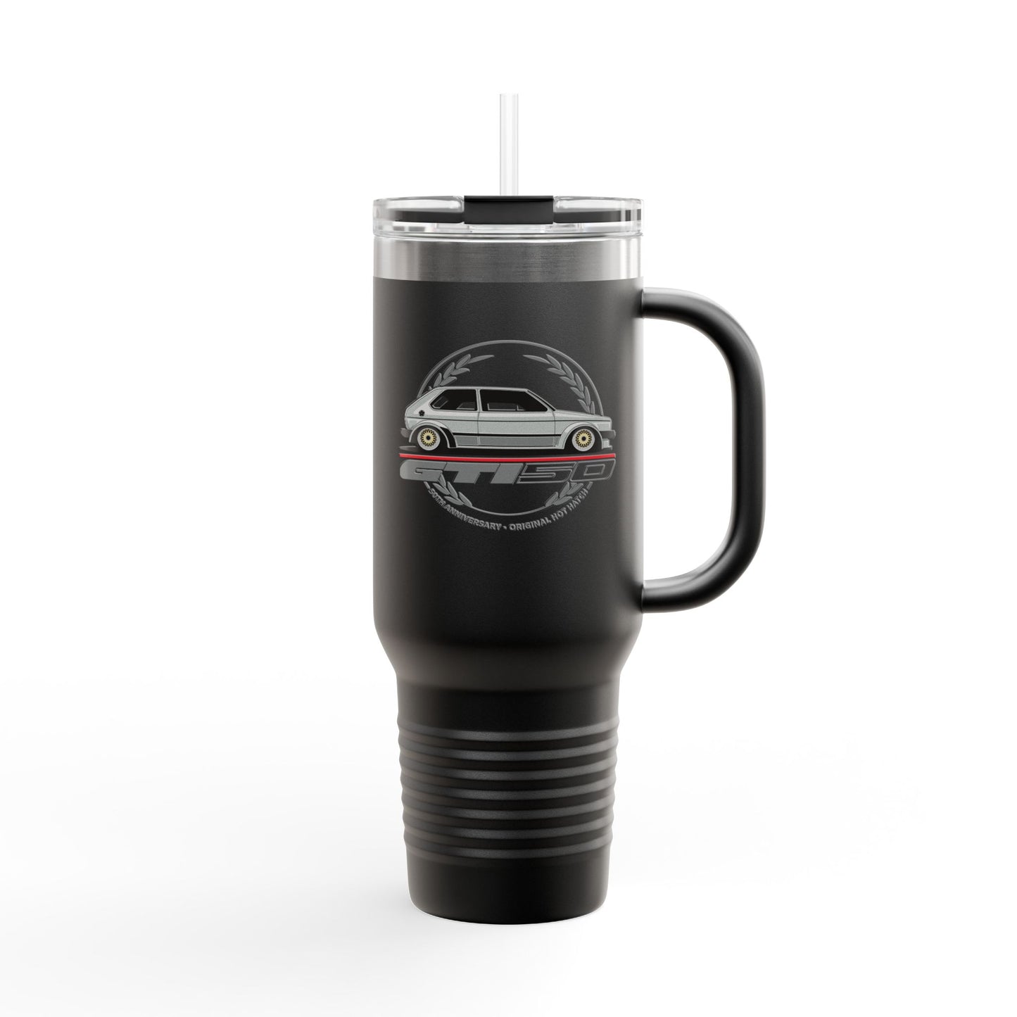 Golf GTI 50th Anniversary 40oz Insulated Travel Mug