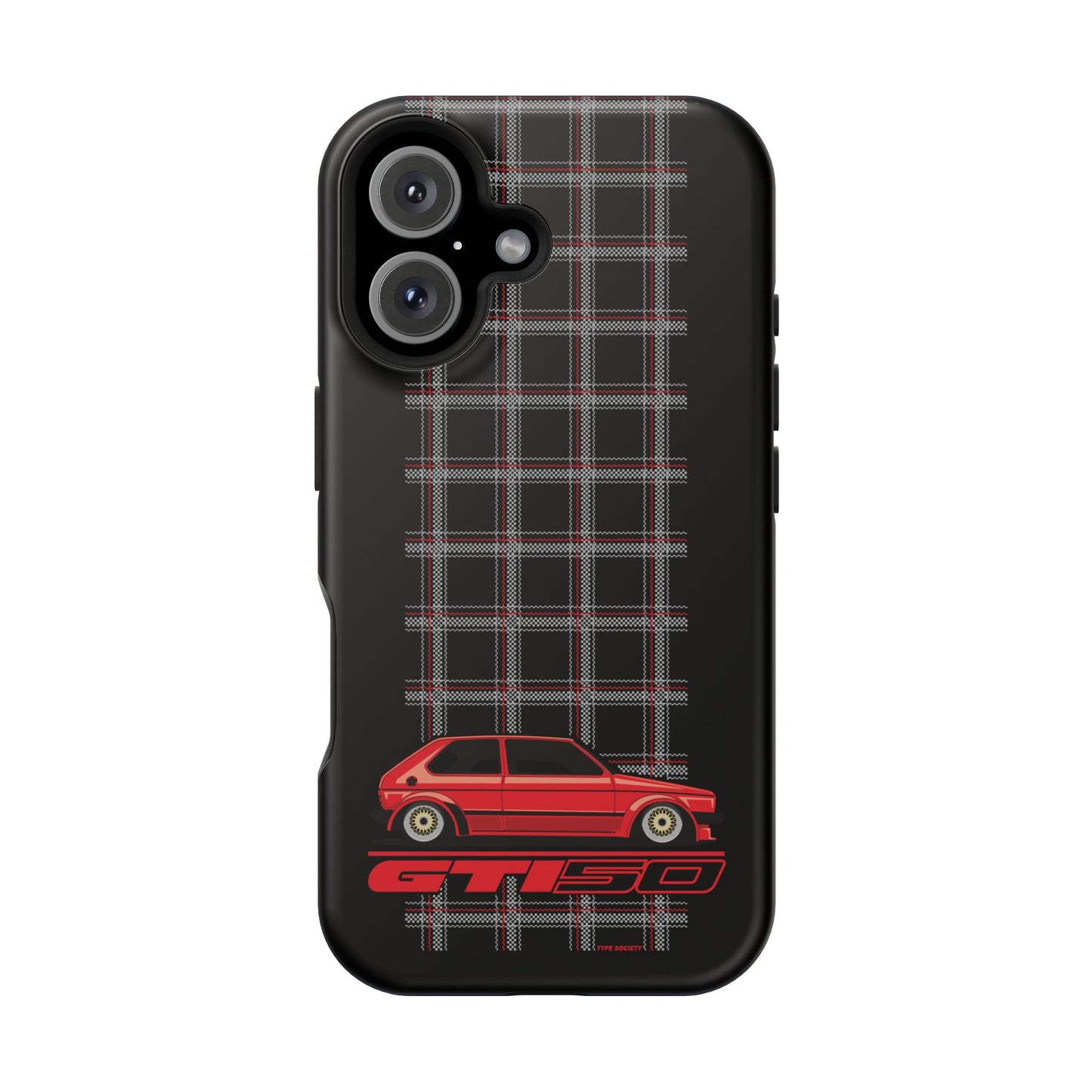 Golf GTI 50th Anniversary Phone Case — Magnetic Impact-Resistant Case